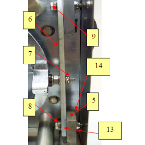 Patty-O-Matic 330A Knock Out Lever Assembly